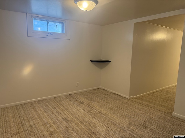 524 E Murray St, Rawlins, WY 82301 - carpeted empty room featuring baseboards