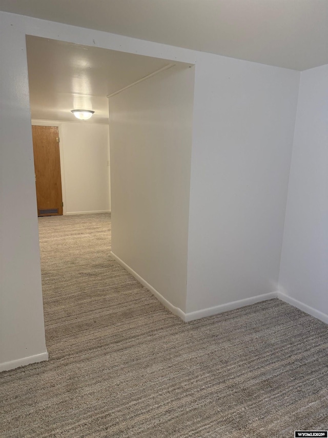 524 E Murray St, Rawlins, WY 82301 - hall with carpet floors