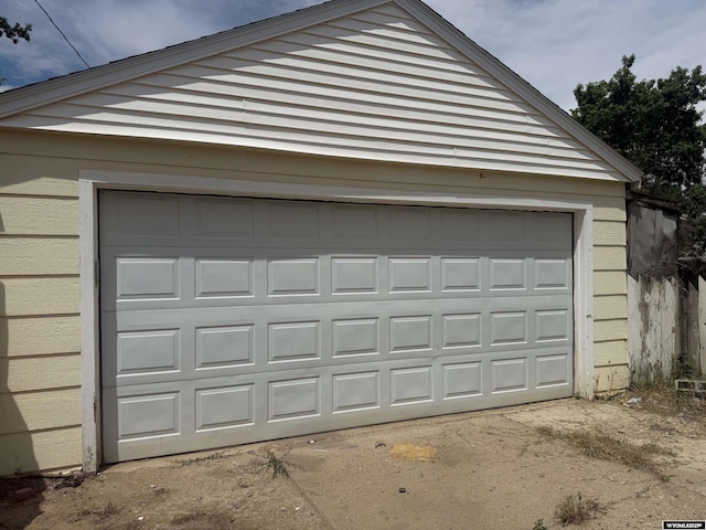 524 E Murray St, Rawlins, WY 82301 - view of garage