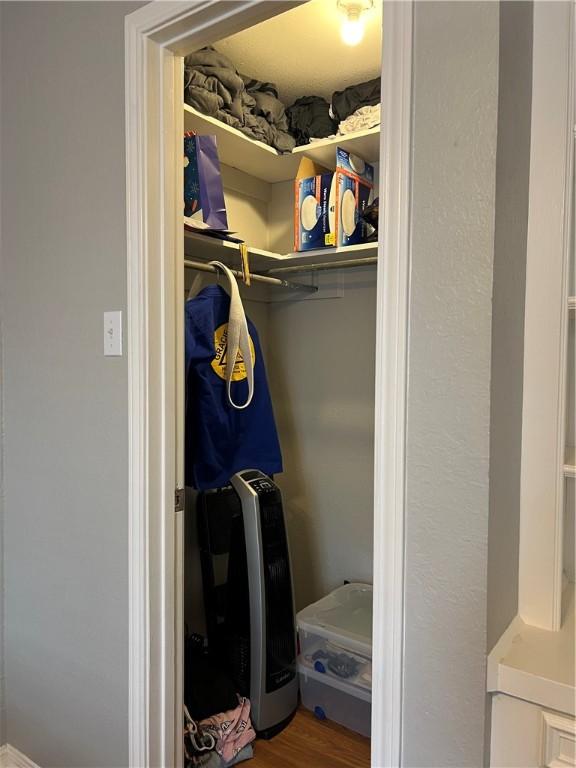 view of closet