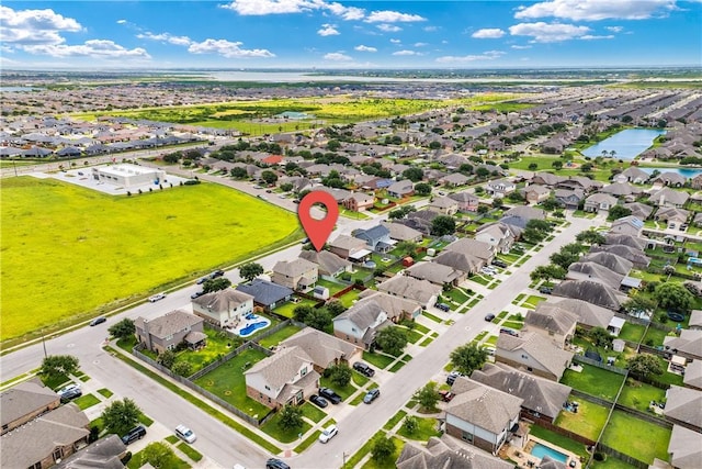 7217 Dunns Point Dr, Corpus Christi, TX 78414 - aerial view of residential area with a large body of water