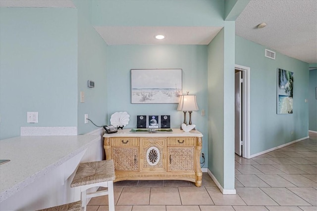 6317 State Highway 361 Unit 3307, Port Aransas, TX 78373 - bathroom with tile patterned floors, baseboards, and recessed lighting