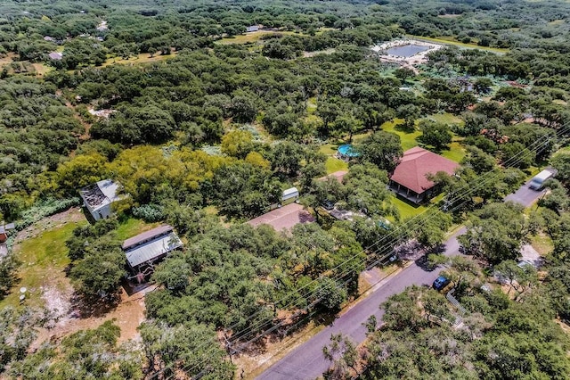 540 Jacoby Ln, Aransas Pass, TX 78336 - drone / aerial view of a heavily wooded area