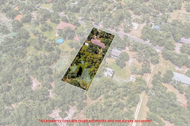 540 Jacoby Ln, Aransas Pass, TX 78336 - view of property location with property boundaries highlighted