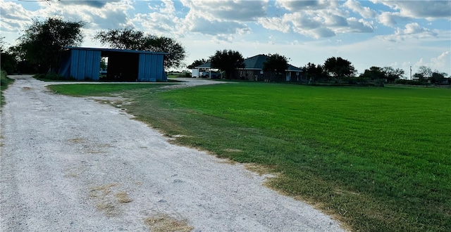 view of yard