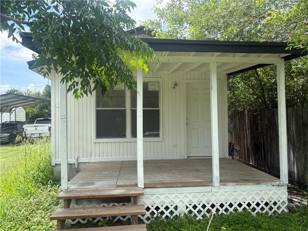 4915 Cynthia St, Corpus Christi, TX 78410 - entrance to property with a carport