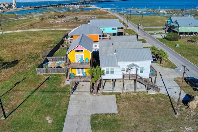 4601 Gulfbreeze Blvd Unit 1, 2, 3, 4, 5, Corpus Christi, TX 78402 - bird's eye view featuring a water view