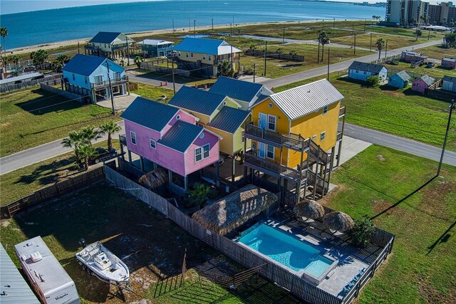 4601 Gulfbreeze Blvd Unit 1, 2, 3, 4, 5, Corpus Christi, TX 78402 - aerial view with a water view