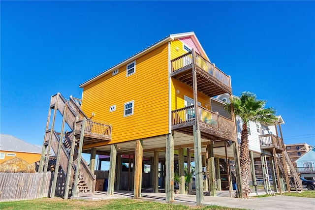 view of rear view of house