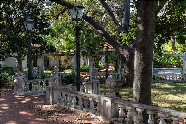 view of community featuring a pool