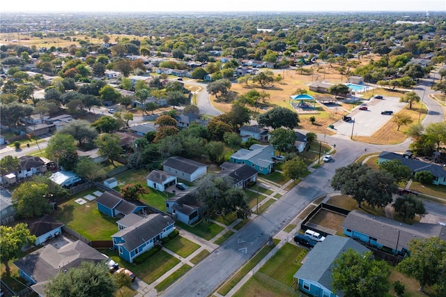 aerial view