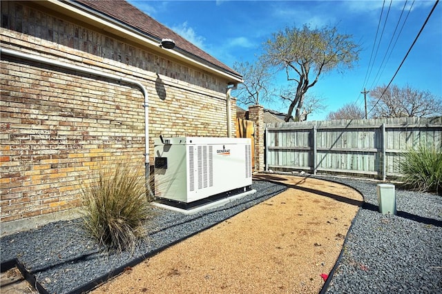 exterior space featuring fence