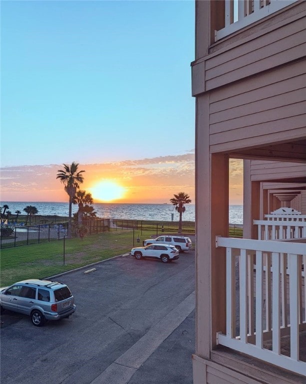 3938 Surfside Blvd Unit 3129, Corpus Christi, TX 78402 - exterior space featuring a water view