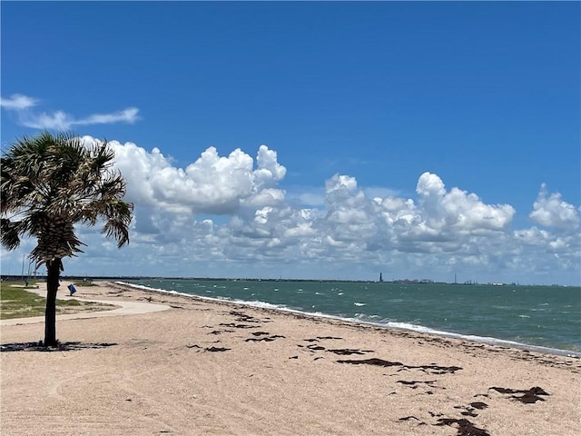 4242 Gulfbreeze Blvd Unit 606, Corpus Christi, TX 78402 - water view with local beach