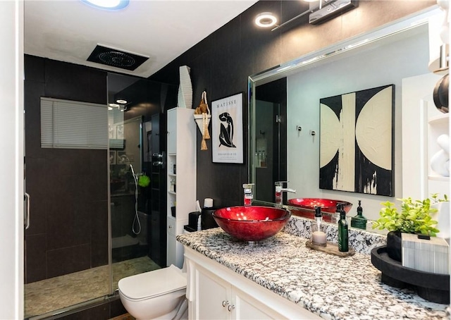 11157 Jackson Ter, Corpus Christi, TX 78410 - bathroom featuring a stall shower and vanity