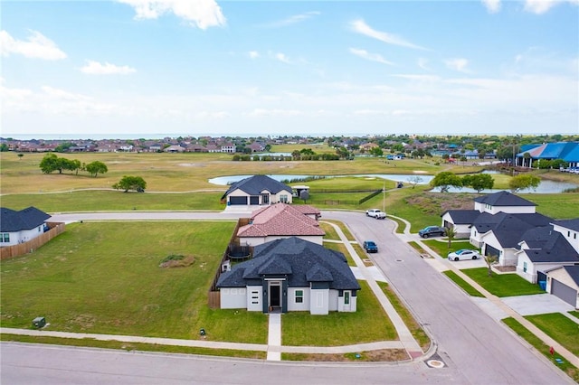 102 Prestwick Dr, Portland, TX 78374 - bird's eye view with a residential view and a water view