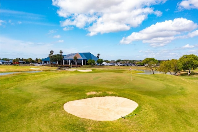102 Prestwick Dr, Portland, TX 78374 - view of home's community featuring a water view and golf course view