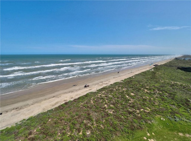 6649 Seacomber Dr Unit 1007, Port Aransas, TX 78373 - water view featuring nearby beach