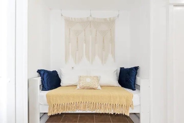 3938 Surfside Blvd Unit 1212, Corpus Christi, TX 78402 - bedroom with dark tile patterned flooring