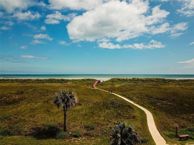 700 Island Retreat Rd Unit 37, Port Aransas, TX 78373 - bird's eye view of a large body of water