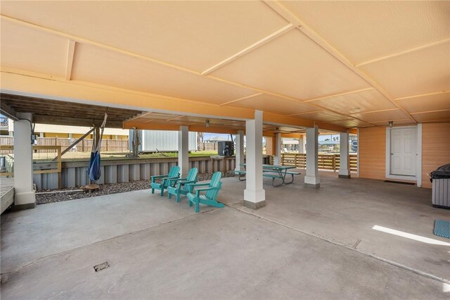 630 Copano Cv, Rockport, TX 78382 - view of patio / terrace with fence