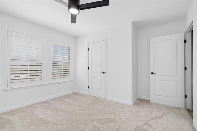 4589 Teal Dr, Corpus Christi, TX 78410 - unfurnished bedroom featuring carpet flooring, baseboards, and a ceiling fan