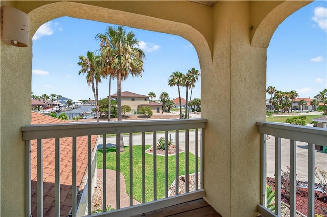 973 Pompano Dr, Aransas Pass, TX 78336 - balcony featuring a residential view
