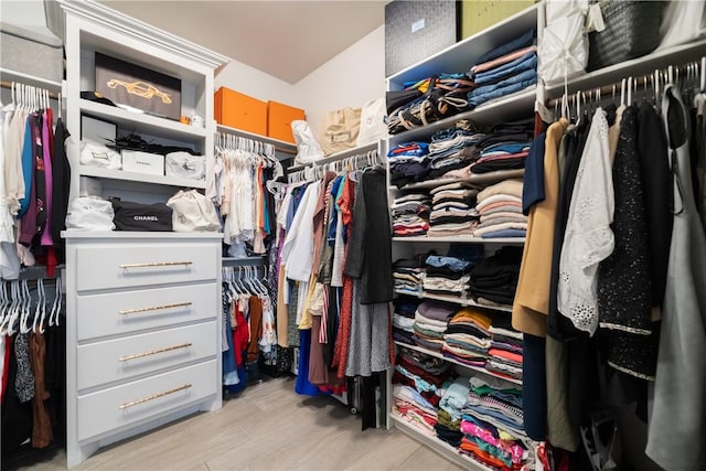 6421 Aikman, Corpus Christi, TX 78414 - spacious closet featuring wood finished floors