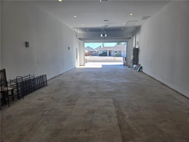 16125 Seagrape St, Corpus Christi, TX 78418 - garage with recessed lighting and baseboards