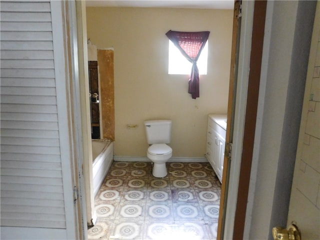 bathroom with toilet