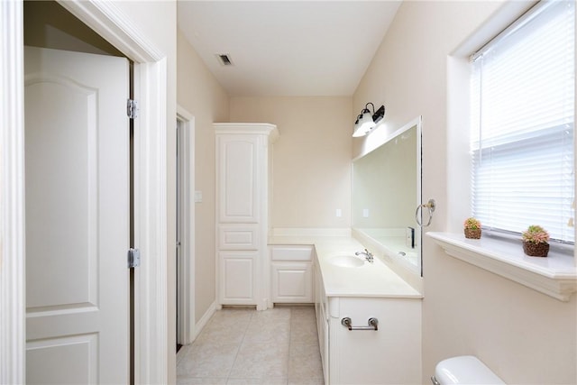 4 E Bar Le Doc Dr, Corpus Christi, TX 78414 - bathroom featuring vanity and tile patterned flooring