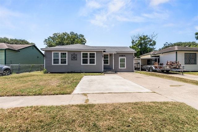 4513 Green Grove Dr, Corpus Christi, TX 78415 - view of front of property featuring concrete driveway