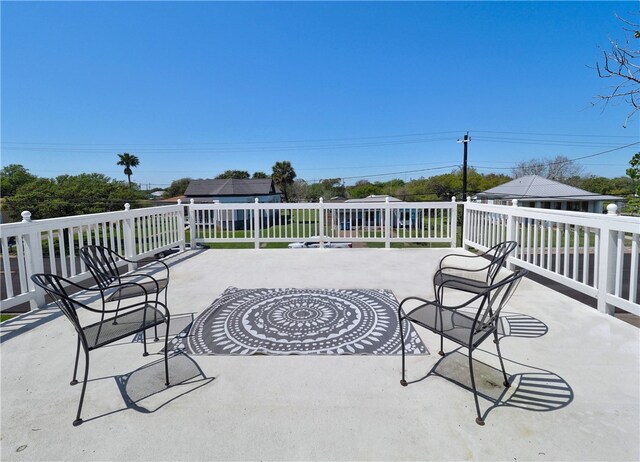 view of patio