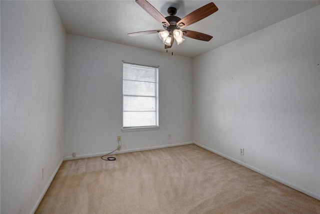 5802 Riley Dr, Corpus Christi, TX 78412 - carpeted spare room with a ceiling fan and baseboards