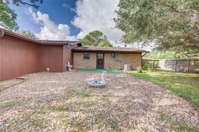 5802 Riley Dr, Corpus Christi, TX 78412 - rear view of property featuring a fenced backyard
