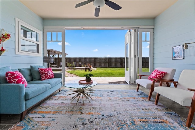 7338 Allman Dr, Corpus Christi, TX 78414 - sunroom with plenty of natural light