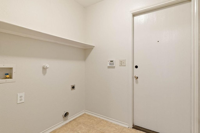 1606 W Nelson Ave, Aransas Pass, TX 78336 - laundry area featuring hookup for a washing machine and hookup for an electric dryer