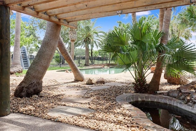 6302 Grandvilliers Dr, Corpus Christi, TX 78414 - view of pool with a pergola