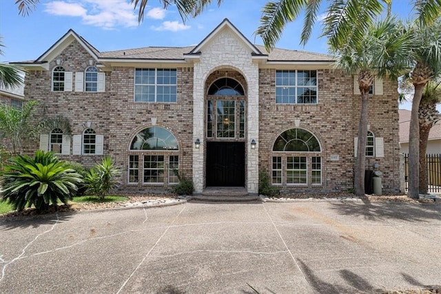 6302 Grandvilliers Dr, Corpus Christi, TX 78414 - view of front facade featuring brick siding
