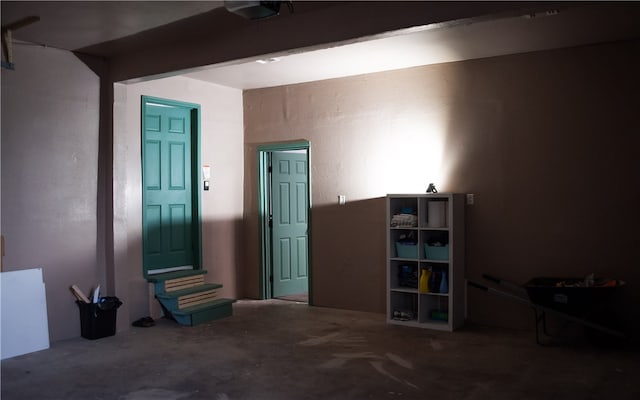 miscellaneous room featuring concrete flooring