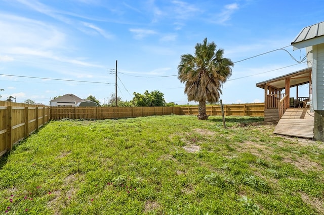 1179 Houston St S, Aransas Pass, TX 78336 - view of fenced backyard