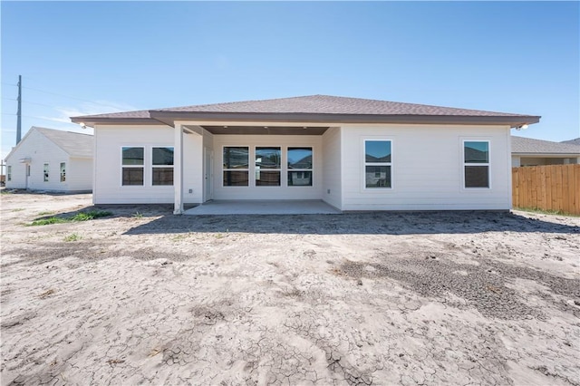 3618 Perry, Corpus Christi, TX 78410 - back of property with a patio area and fence