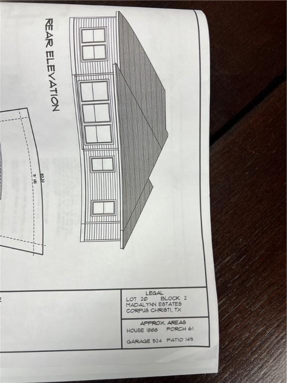 3618 Perry, Corpus Christi, TX 78410 - view of a document