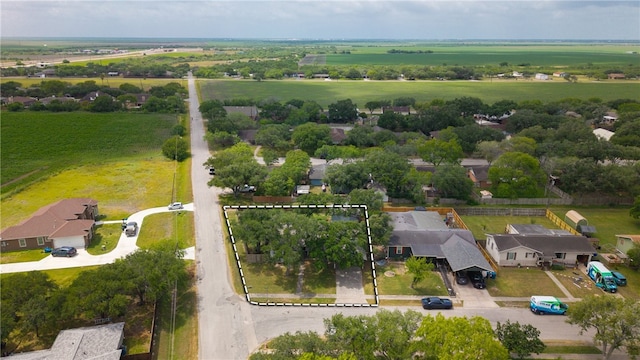 620 E 9th St, Bishop, TX 78343 - birds eye view of property with a rural view