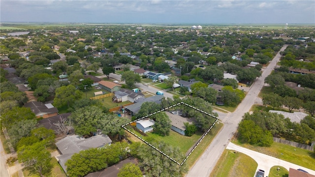 620 E 9th St, Bishop, TX 78343 - birds eye view of property with a residential view