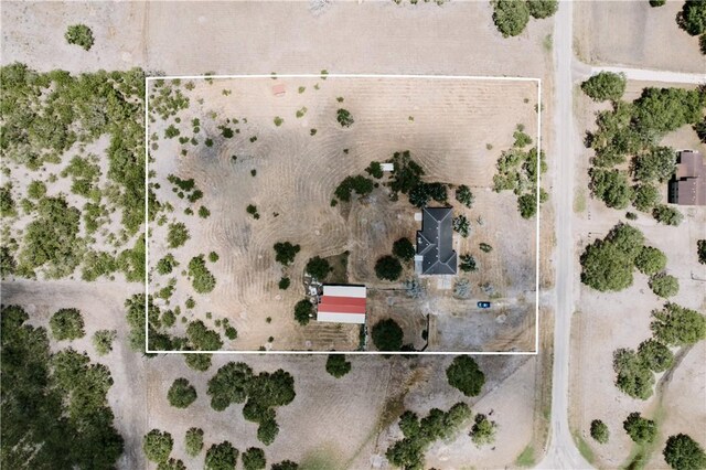 5367 Paloma Trl, Robstown, TX 78380 - overview of rural landscape featuring property parcel outlined and a desert landscape