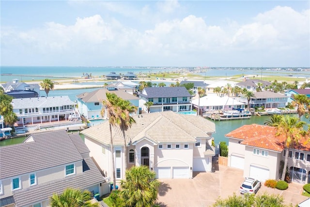 10 Kingfisher Ln, Rockport, TX 78382 - view from above of property featuring a large body of water