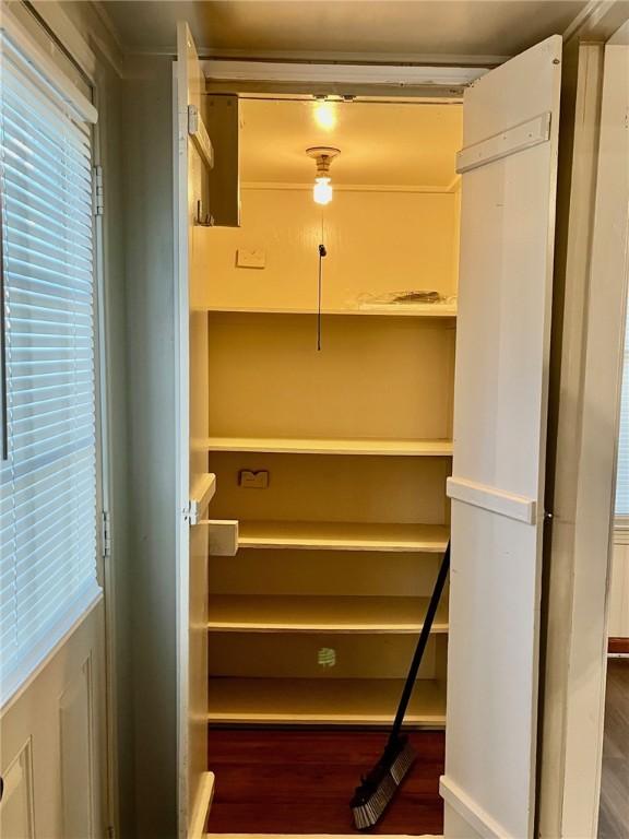 4225 Lowman St, Corpus Christi, TX 78411 - walk in closet with wood finished floors
