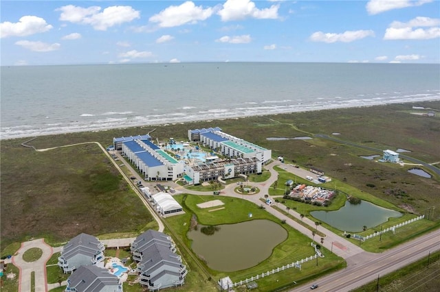 6317 State Highway 361 Unit 6203, Port Aransas, TX 78373 - drone / aerial view of a nearby body of water