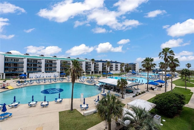 6317 State Highway 361 Unit 6203, Port Aransas, TX 78373 - community pool with a patio
